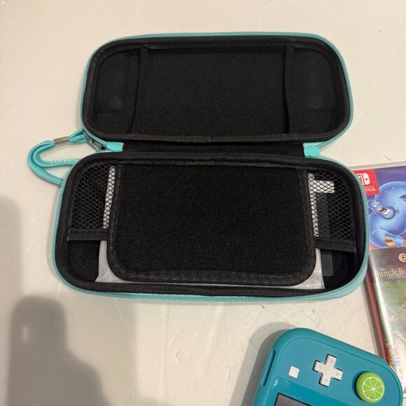 Nintendo Switch Lite Aloha Edition Animal Crossing & Sonic & Disney Game & Case! - Picture 4 of 16